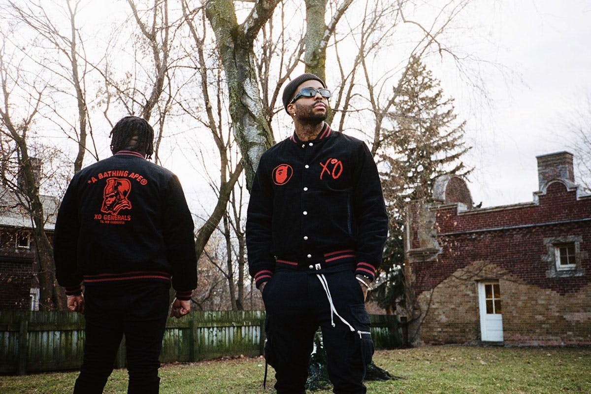 bape x xo jacket